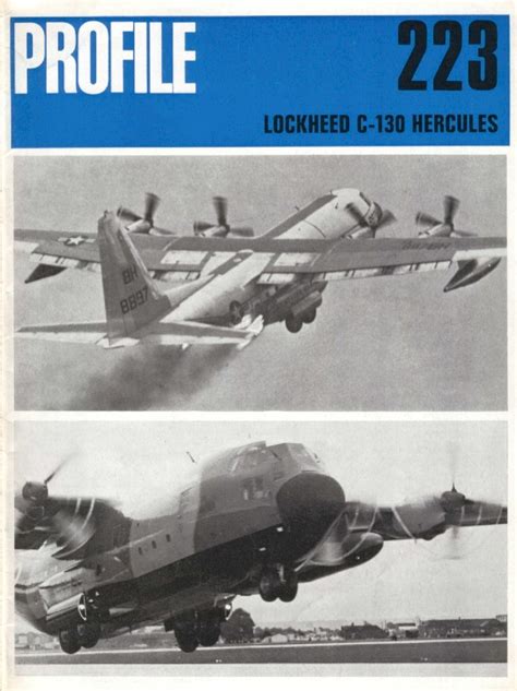 Aircraft Profile 223 Lockheed c130 Hercules