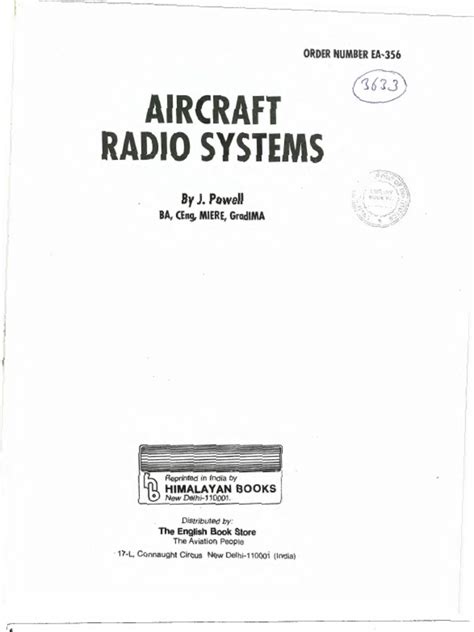Aircraft Radio System by j Powel