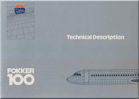 Aircraft operations manual of fokker 100. - Eating disorders a parentsguide second edition.