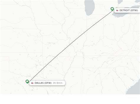 The cheapest flight price from Dallas to Detroit is $58. On average you can expect to pay $1,160. The most popular route, (Dallas/Fort Worth - Detroit Metropolitan Wayne County), can usually be booked for $83. These are just IATA (International Air Transport Association) codes.. 