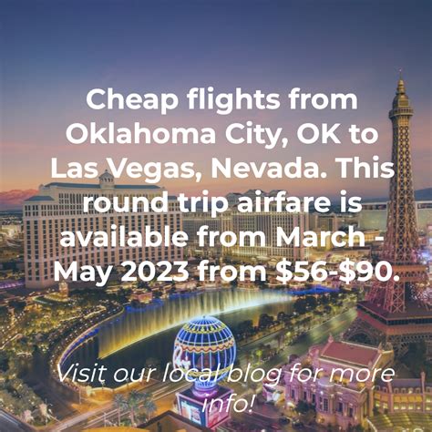 Airfare to oklahoma city ok. Flights to Oklahoma City, Oklahoma. $538. Flights to Stillwater, Oklahoma. $156. Flights to Tulsa, Oklahoma. Find flights to Oklahoma from $49. Fly from Denver on Frontier, Delta, American Airlines and more. Search for Oklahoma flights … 