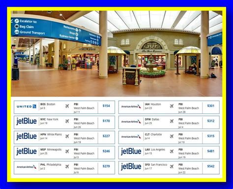 Airfare to west palm beach florida. Travelers booking flights to West Palm Beach arrive at the city's only airport, Palm Beach International Airport (PBIA). Finding cheap flights to West Palm Beach isn't difficult, since many travel websites allow guests to book travel well in advance. In 1998, a record 5.8 million passengers booked airfare to West Palm Beach and arrived at PBIA. 