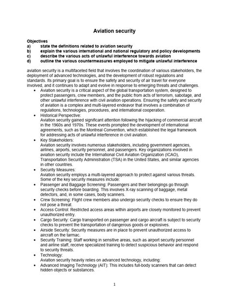 Airfield Specific Safety Procedures