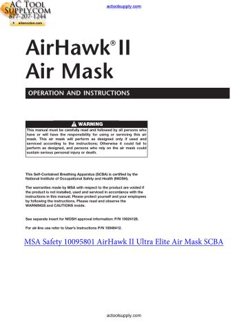 Airhawk Operation Instruction