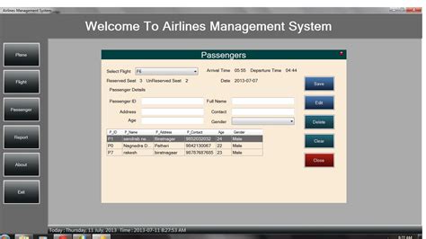 Airline Reservation System Using Vb Net With Source Code Free Source Code Projects Tutorials