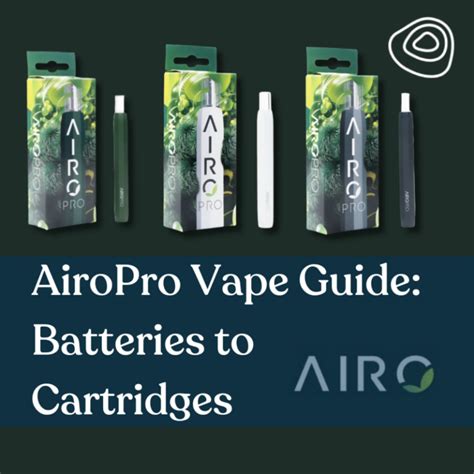 Airopro battery amazon. It’s exactly why AiroPro has been able to secure positive review after positive review for their vape systems. LIGHT BATTERY, HEAVY AIRO VAPE. With a sleek design featuring no buttons or confusing heat settings, this vape battery takes the guesswork out of vaping. Simply drop your compatible magnetized cartridge into the AiroPro battery and ... 