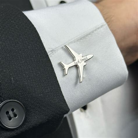 Airplane Cufflinks - Etsy