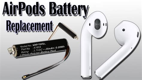 Airpod battery. We can replace your AirPods battery for a service fee. Our warranty doesn’t cover batteries that wear down from normal use. Your product is eligible for a battery replacement at no additional cost if you have AppleCare+ for Headphones and your product’s battery holds less than 80% of its original capacity. AppleCare+ covers both the AirPods ... 