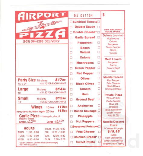 Airport pizza. Specializes In Pizza and Quesadilla - Airport's Pizzeria. 1249 Ocean St, Marshfield, MA 02050 (781) 834-4242. 