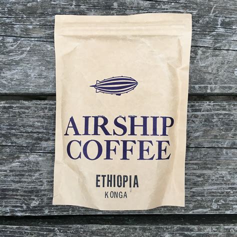 Airship coffee. Airship coffee roasters' story started in 2008 through agricultural work in Central America, which led to importing green coffee from farmers and connecting with roasters nationwide. Curiosity got the best of them, and from there the team fell in love with roasting. 