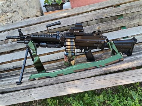 Airsoft m249 heat shield. .  ...