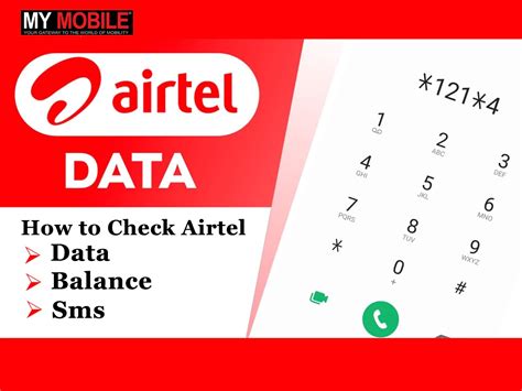 Airtel data balance check number.  An SMS will be returned with the requested informati...