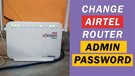 Airtel router reset password.  I am trying to replace the router /modem ...