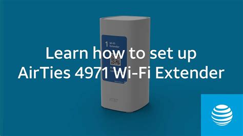 Airties 4971 wi fi extender. Airties AT&T Air 4971 Tri-Band 802.11ax Wi-Fi 6 Smart Wi-Fi ... 