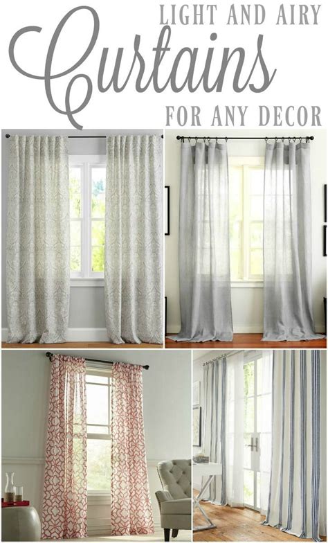 Airy drapes. Shop Wayfair for the best airy drapes. Enjoy Free Shipping on most stuff, even big stuff. 