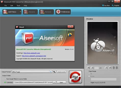 Aiseesoft PDF Converter Ultimate for Windows