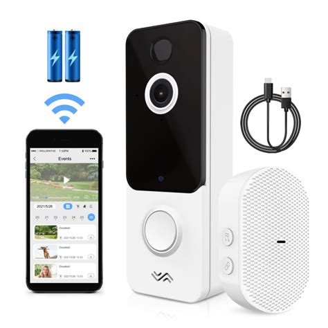 Find helpful customer reviews and review ratings for Aiwit Wireless Video Doorbell Camera, Indoor/Outdoor Surveillance Cam Included Ring Chime, AI Human Detection, Live View, 2-Way Audio, 2.4G Wi-Fi, Night Vision, Instant Alerts, Cloud Storage at Amazon.com. Read honest and unbiased product reviews from our users.