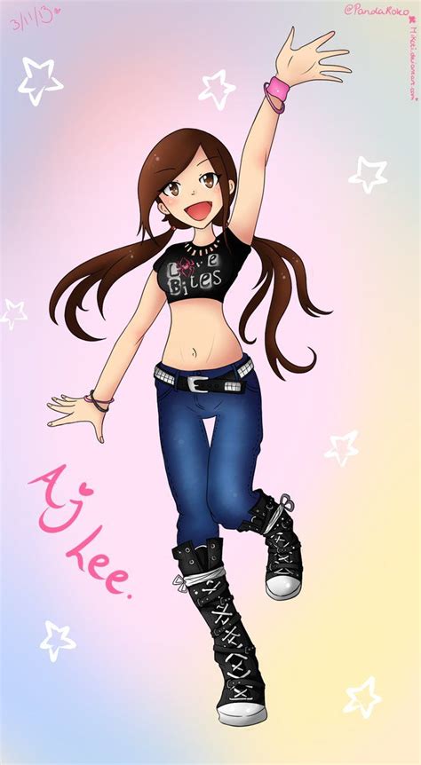 Aj Lee anime style Aj lee, Wrestling divas, Wwe female wrestlers