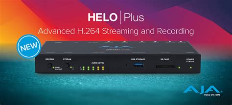 Aja helo multiple streams.  Whether you&rsquo;re using files on a network, Broadcast IP, or even ta...