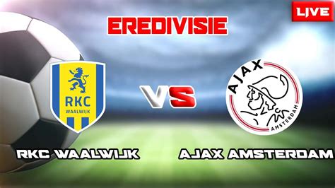 Ajax vs rkc waalwijk. 1.7. A 22/01 2024, a Ajax jogou com a RKC Waalwijk na Eredivisie. 74/5000 A partida terminou 4 - 1 para Ajax . Uma vez que o jogo já terminou, sugerimos-te que consultes as estatísticas do confronto direto para os próximos jogos entre Ajax e RKC Waalwijk. 