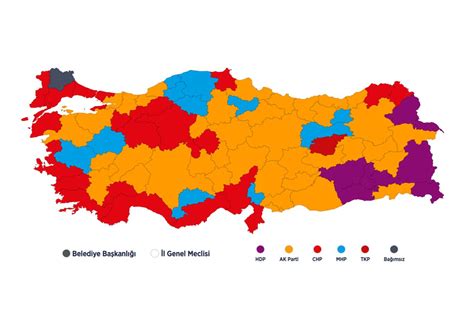 Ak parti türkiye haritası