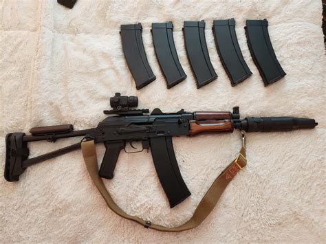 You could also consider the Galil ACE in 5.45 or wait (likely a year) for KUSA's AK-74M or their new AK 101 in 556 they announced at Shot Show recently. Outside of those, you are out of luck finding any new factory 5.45 rifles. Complete rifles on GunBroker, etc. include kit builds of various quality, Tantals, and pricey SGL 31s and SLR 104s.. 
