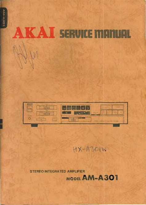 Akai at a 301 service manual. - Manuscritos do arquivo histórico de vincennes referentes a portugal.