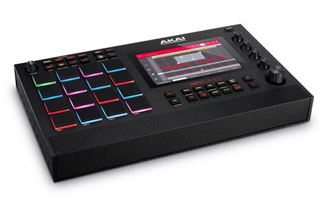 Akaipro. The X is a standalone MPC featuring a beautiful, full color, adjustable 10.1” multi-touch screen, 16 amazingly responsive, velocity- and pressure-sensitive RGB pads and 16 gigs of internal storage. To make it a truly untethered, computer-free experience, the X also features two USB slots that can be used for MIDI controller connectivity. 