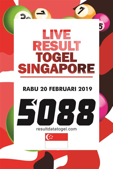 Akan keluar 2019 hari ini singapura. Live result pcso hari.