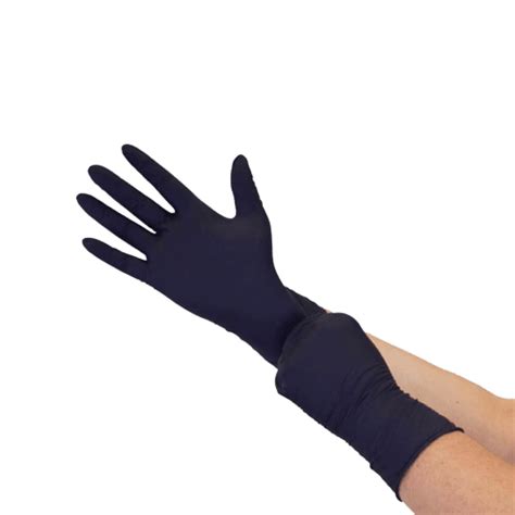 Akers Black Nitrile General Purpose Gloves - 6 Mil - XXL