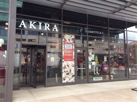 Akira clothing store. Hyde Park Store Hiring Event: Tuesday, April 18th & Wednesday, April 19th. 1PM - 5PM . Positions Available: Assistant Managers, Sales Managers, Store Managers. 1539 E 53rd St. Chicago, IL 60615. APPLY NOW 