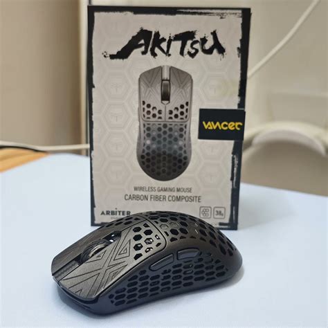 Akitsu carbon fiber mouse.  Engineered with a revolutionary formula, AKIT...