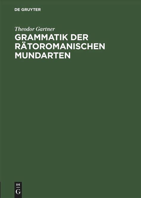Akten der theodor gartner tagung (rätoromanisch und rumänisch) in vill/innsbruck 1985. - Woods e trac ac wechselrichter handbuch.