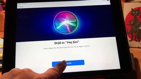 Aktivera siri ipad