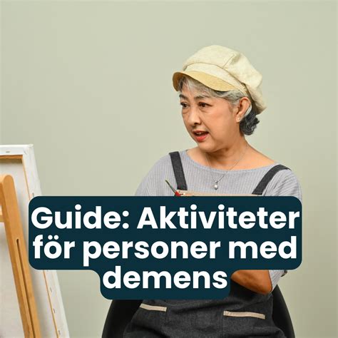 Aktiviteter för äldre med demens