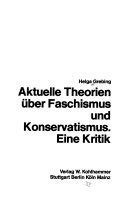 Aktuelle theorien über faschismus und konservatismus. - Ragan and lipsey macroeconomics study guide.