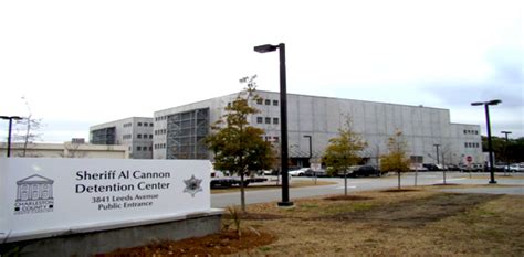 Feb 18, 2024 · Fax: Phone: 843-202-1700. The Charleston County – Sheriff Al Cannon Detention Center, SC is 328,000 square foot holding facility for inmates incarcerated for up to 3 years. Charleston County – Sheriff Al Cannon Detention Center is located at 3841 Leeds Avenue, North Charleston, SC, 29405. The Charleston County – Sheriff Al Cannon ... . 