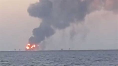Al menos dos personas murieron en el incendio en la plataforma petrolera Nohoch Alfa, en el Golfo de México