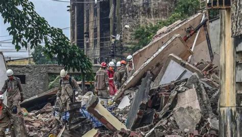 Al menos ocho muertos en derrumbe de edificio en Brasil