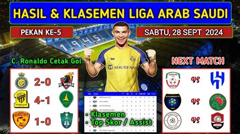 Al wehda vs al nassr. Klasemen liga1 bri hari.