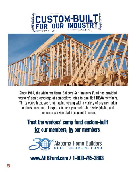 Alabama Home Builders Self Insurers Fund