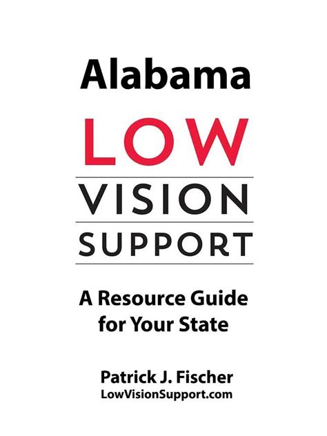 Alabama Low Vision Resources, Organizations and Information