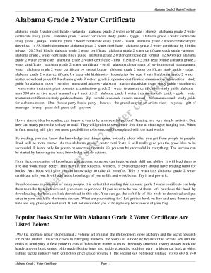 Alabama grade 2 water certificate study guide. - 2006 nissan pathfinder factory service repair manual.