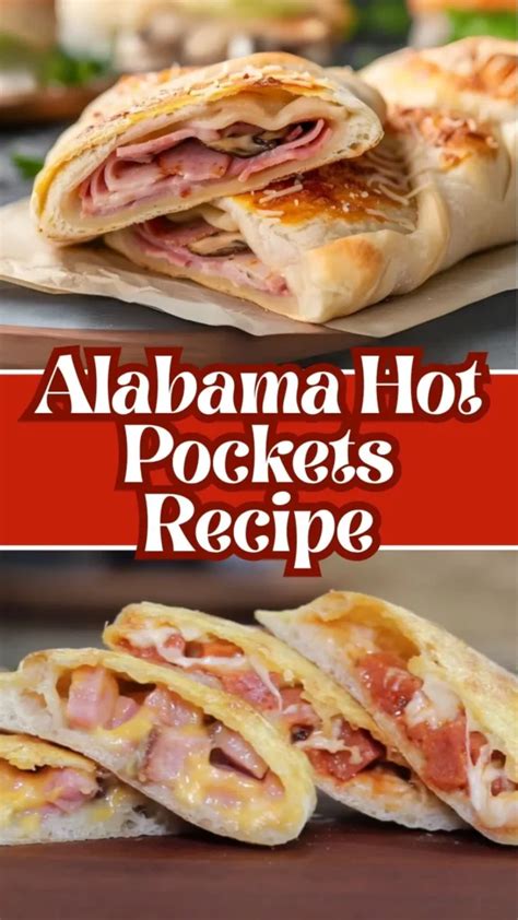 Alabama hot pocket position.  Discover this simple Alabama Hot Pockets rec...