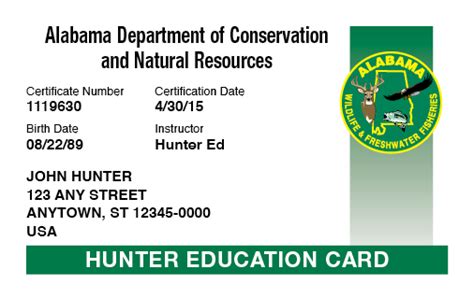 Take this Alabama–approved course to complete your online hunter safety education. Hunter-ed.com is a delegated provider for the Alabama Department of Conservation and Natural Resources. Get Started →. Two exam attempts.. 