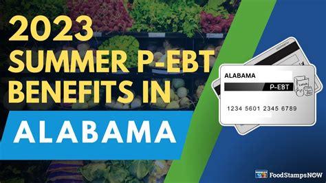 Alabama summer pebt 2023. Aug 17, 2021 · Congress revised P-EBT through a legislative process called reconciliation, which made the program more complex for many participants. Alabama has worked to make P-EBT as simple as possible, but the program remains confusing for many eligible families. Alabama offers a toll-free hotline for P-EBT questions at 800-410-5827. 