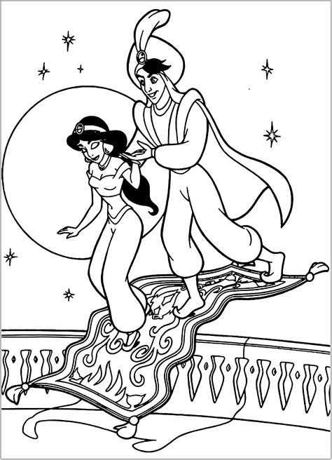 Aladdin Coloring