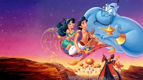 Aladdin animated movie. Take the trivia quiz below to find out how well you know the animated Disney classic and its sequels The Return of Jafar and The King of Thieves! 1. What is the name of the captain of the guards? Fazir Razoul Fazal Ali. 2. What does Aladdin steal from the marketplace just before he meets Jasmine? A banana A loaf of bread An apple A watermelon. 3. 