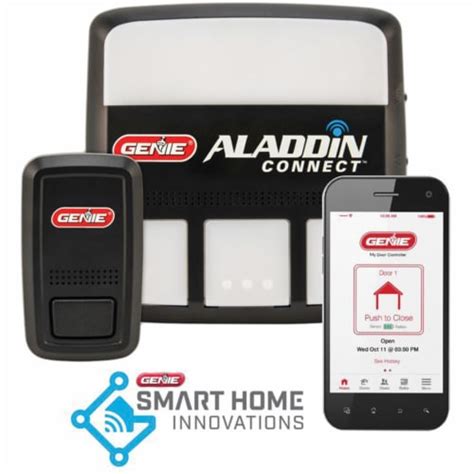The Genie Company, has announce that Aladdin Connect smart garage door openers and retrofit kits are now "Works With SmartThings" certified and integrated within Samsung SmartThings, the premier technology enabling connected living. SmartThings ' open platform brings more than 200 brands together to offer one of the most powerful .... 