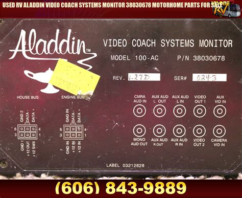 Aladdin video coach system monitor manual. - Polaris outlaw 500 atv 2006 2007 workshop manual.